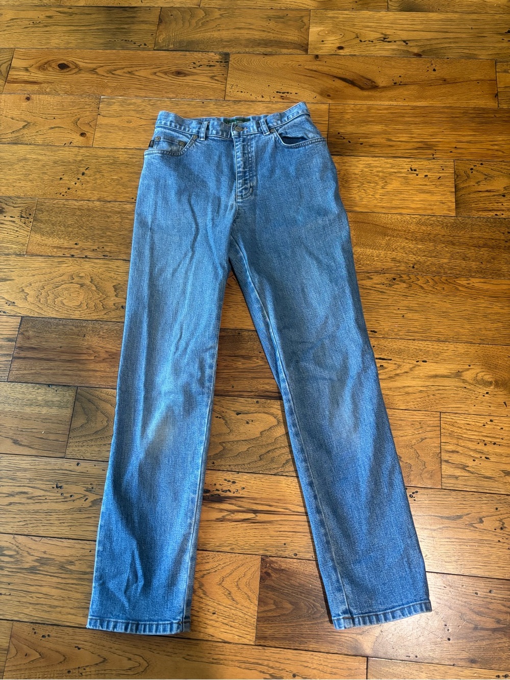 Vintage Ralph Lauren Women’s Classic Straight Leg Blue Jeans Size 2 Petite